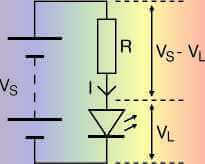 Светодиоды. Характеристики и основные схемы подключения на 12 вольт и В