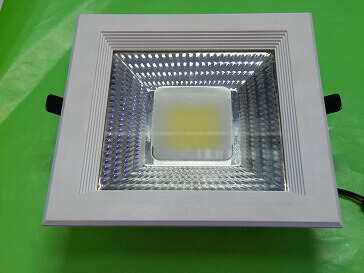 Встраиваемый потолочный светильник светодиодный СМ-20, 4500-5000 K, 20 Вт, 190x190x46 мм