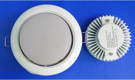 Встраиваемый точечный светильник светодиодный GX53-10W White (белый), 4200 К, 10 Вт