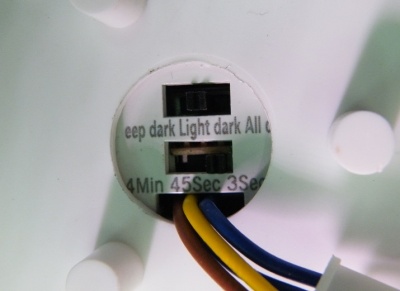 светильник светодиодный с датчиком движения