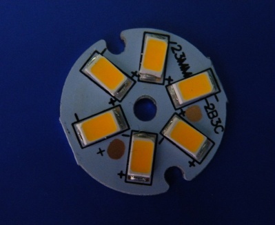 Светодиодный модуль 3 W 23 mm WW